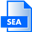 SEA File Extension Icon 32x32 png
